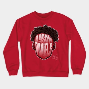 Dyson Daniels New Orleans Player Silhouette Crewneck Sweatshirt